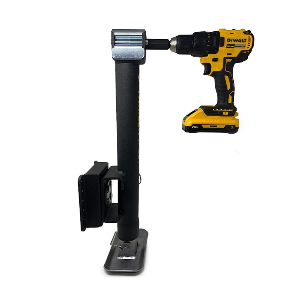 Valet JX 2000 lbs Side Mounted Drill Jack 14in Travel TVJX2-S