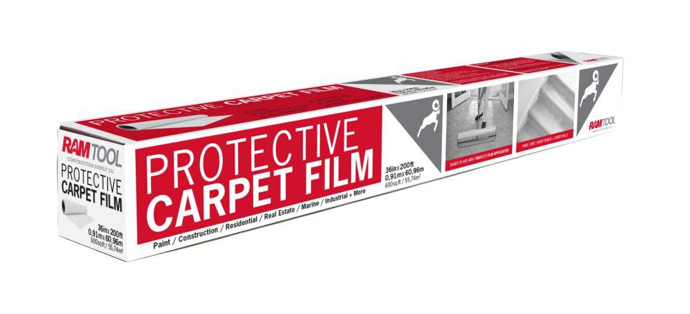 36 in. x 200 ft. 2-mil Carpet Protection Film 63620