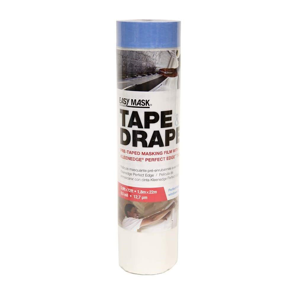 Tape & Drape Clear Plastic Masking Tape 6 x 72' 949660