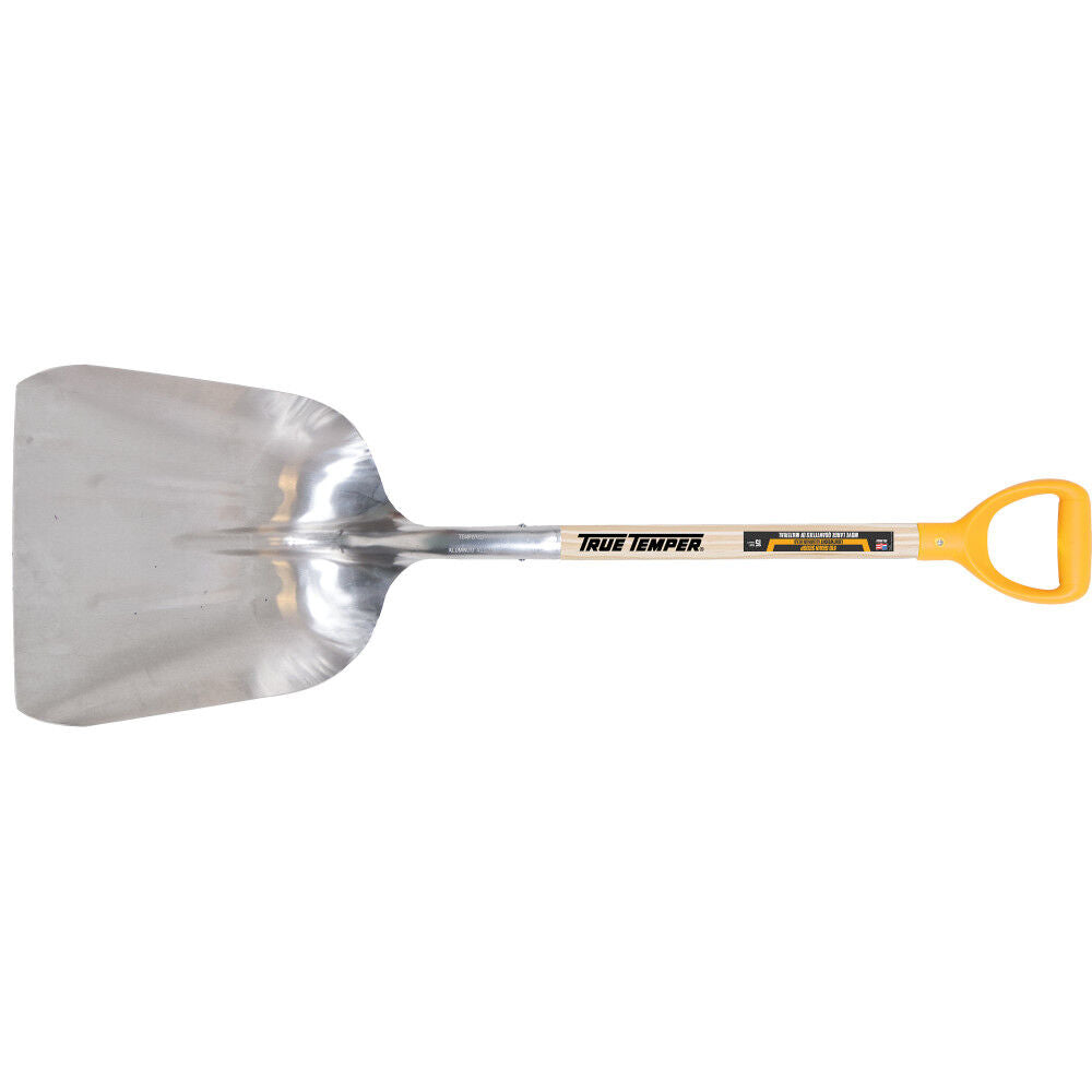 #10 Aluminum Scoop Shovel with D Grip Hardwood Handle 1670900