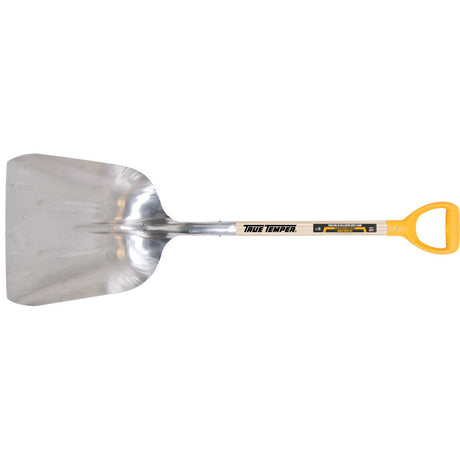 Temper #10 Aluminum Scoop Shovel with D Grip Hardwood Handle 1670900