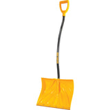 Temper 18in Snow Shovel Poly Combo with Ergonomic D-Grip 1603400
