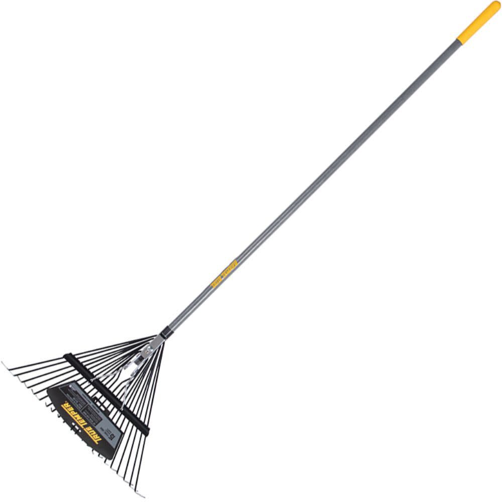 22-Tine Steel Leaf Rake with Hardwood Handle 2604512