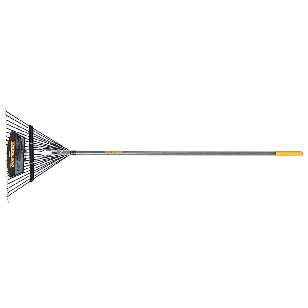 22-Tine Steel Leaf Rake with Hardwood Handle 2604512