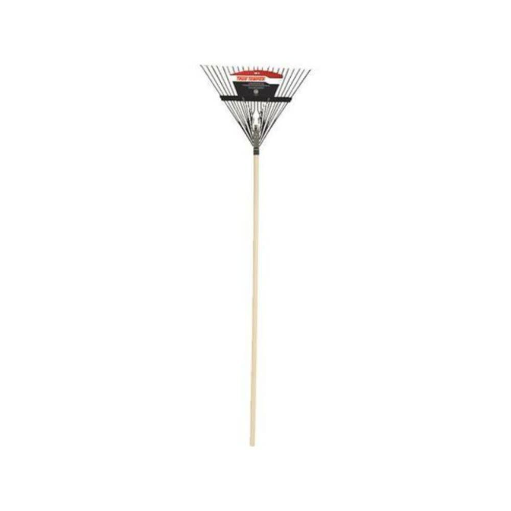 22-Tine Steel Leaf Rake with Hardwood Handle 2604512