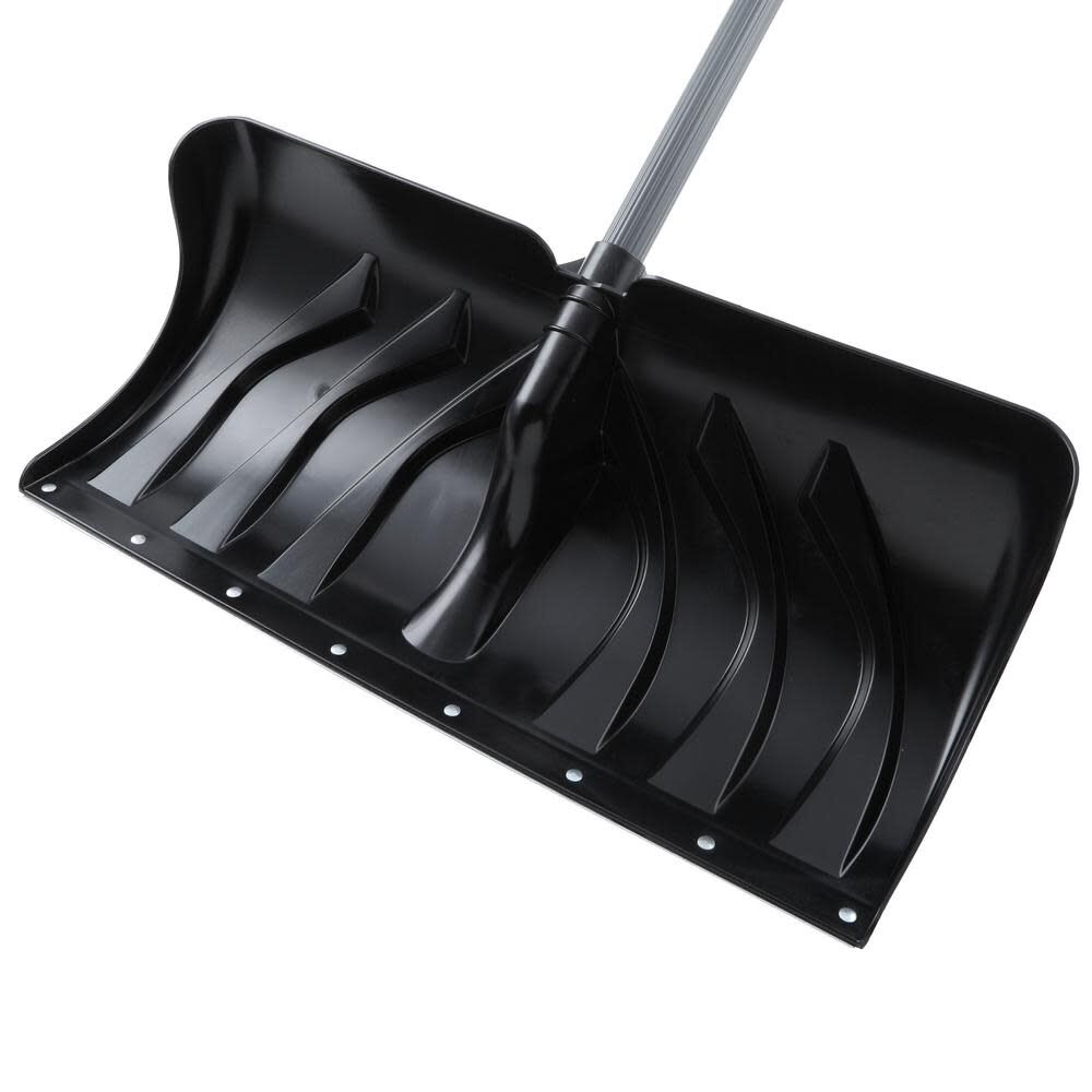 24in Poly Snow Pusher with D-Grip Steel Handle 1603500