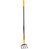 4-Tine Forged Cultivator with Cushion End Grip-on Hardwood Handle 2862100