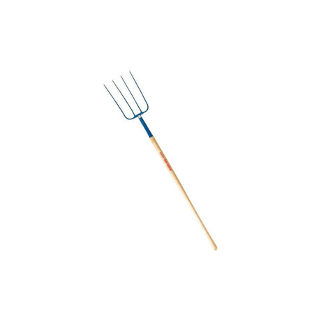 Temper 4 Tine Manure Fork with Cushion End Grip on Handle 1838000
