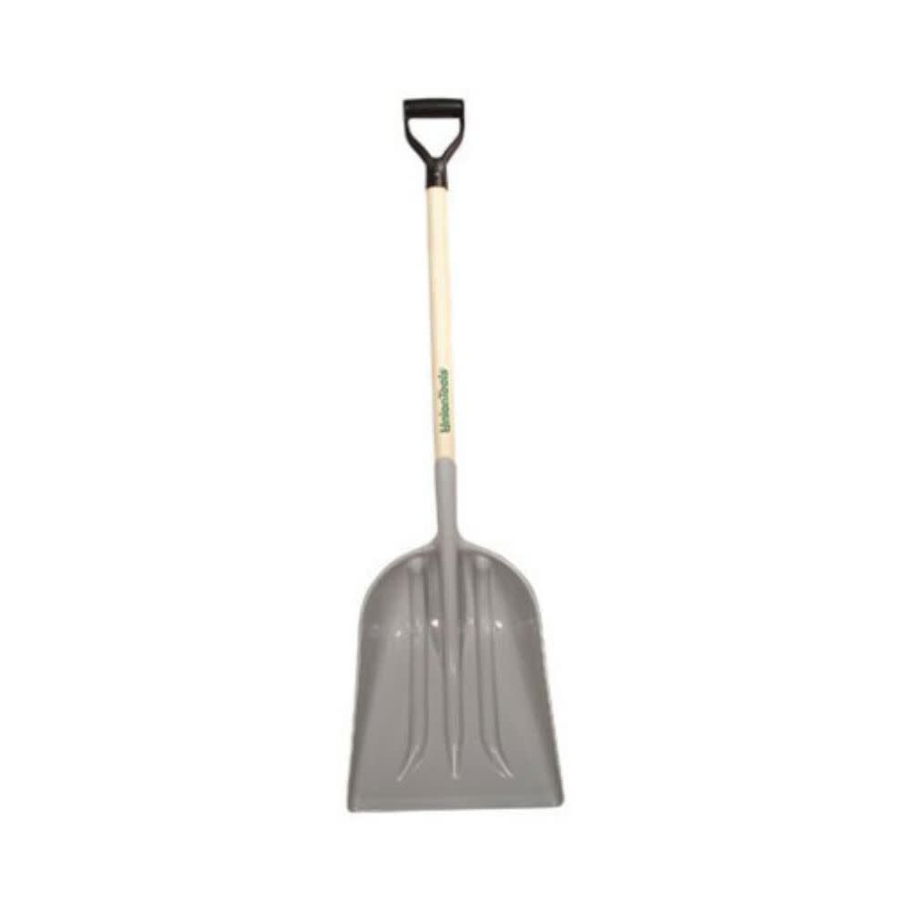 46 in. Poly Scoop Shovel with D-Grip Hardwood Handle 2604300