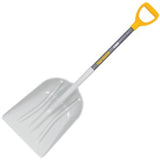 46 in. Poly Scoop Shovel with D-Grip Hardwood Handle 2604300