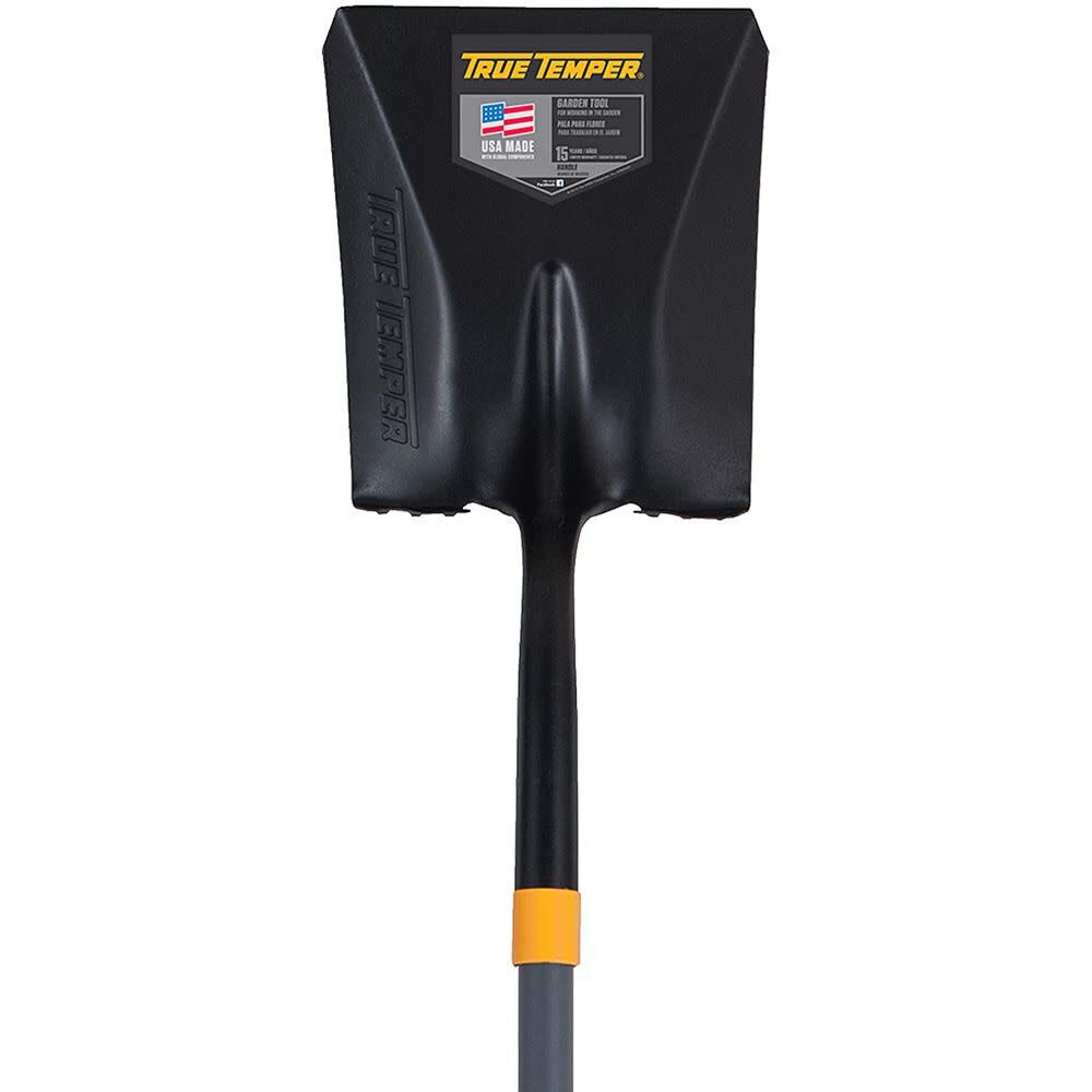 57 in. Fiberglass Handle Square Point Shovel 2585500