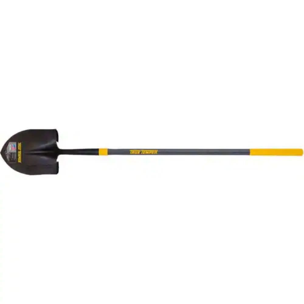 57.3 In. Forged Round Point Shovel with Comfort Step 2584300