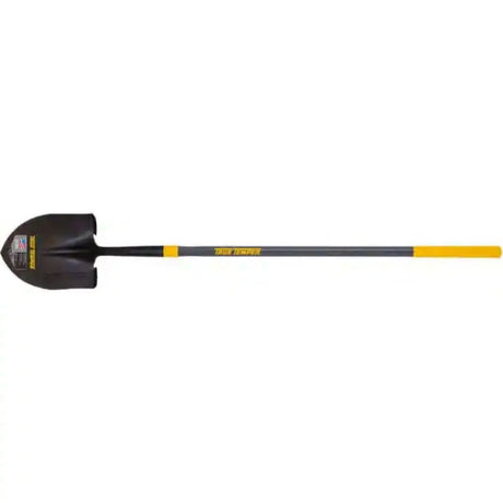 Temper 57.3 In. Forged Round Point Shovel with Comfort Step 2584300