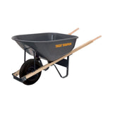 6 cu. ft. Steel Wheelbarrow with Single Tubed Tire R625