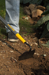 Garden Hoe with Cushion End Grip on 54 In. Fiberglass Handle 26097200