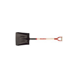 Razor-Back Street Shovel With Wood 40 in Handle and Steel D-grip 79804