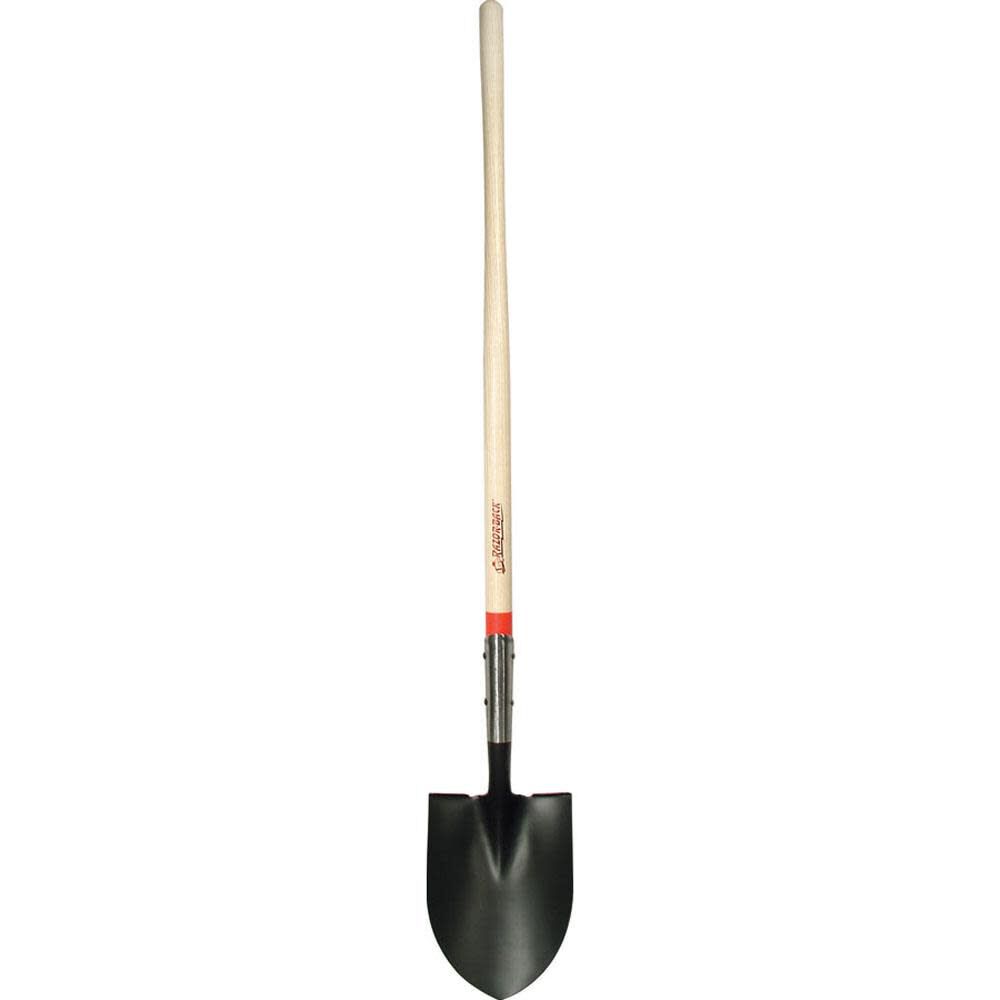 Round Point Shovel with Open-Back and Dual Rivet 45520