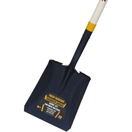 Temper Square Point Shovel with D-Grip on Hardwood Handle 2586000
