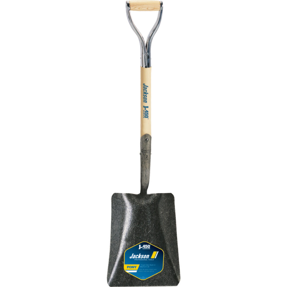 Square Point Shovel with Solid Shank No-Step and Armor D-Grip 1200900