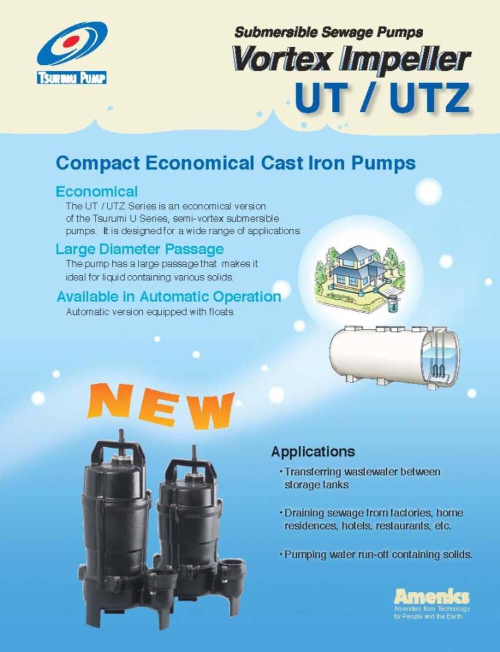 Electric Submersible Pump 50UTZ2.75S