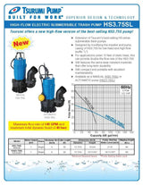 HS3.75SL Electric Submersible Pump HS3.75SL