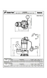 HS3Z.75SL Automatic Electric Submersible Pump HSZ3.75SL