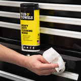 O Towels Heavy Duty Cleaning Wipes 40qty TW40