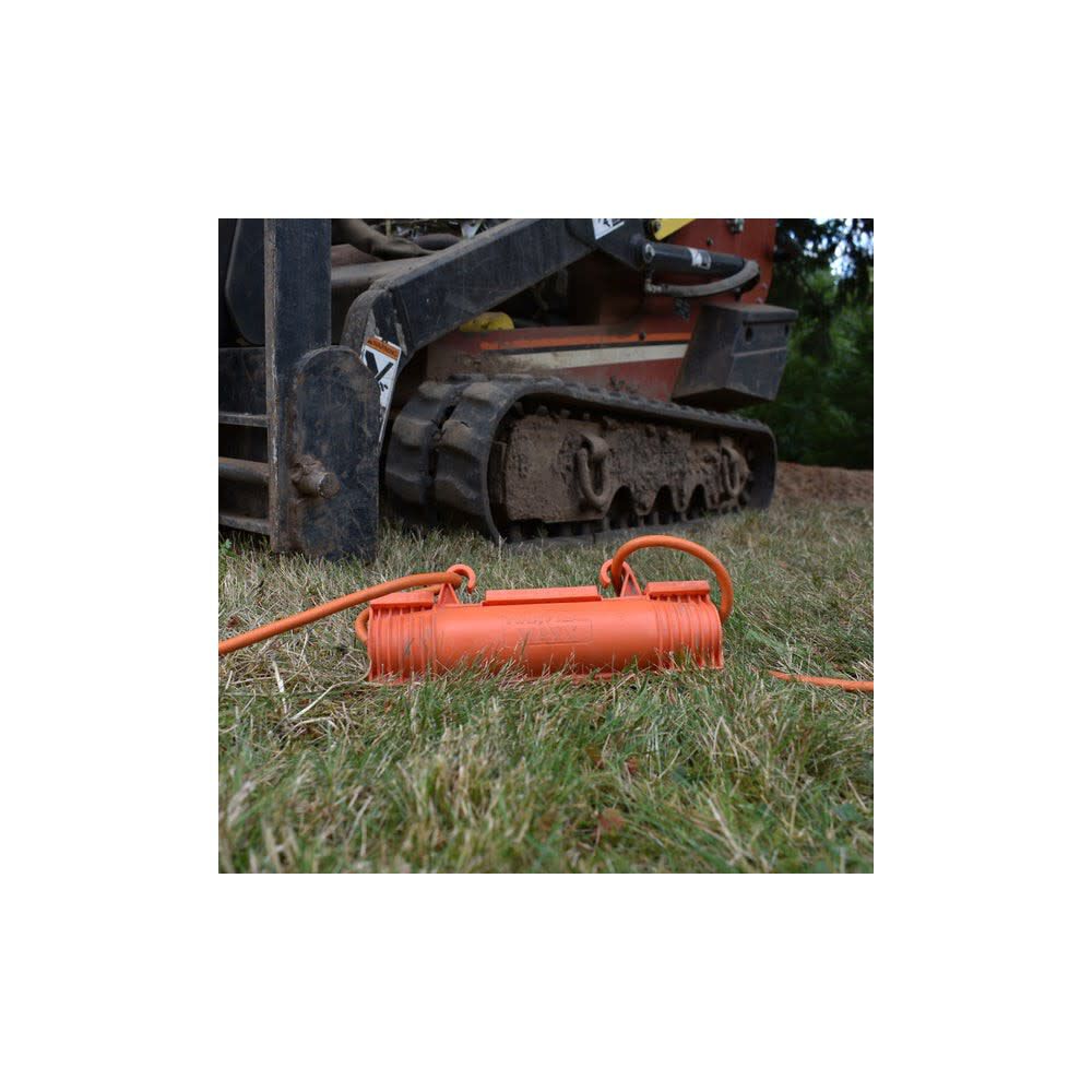 Maxx Extension Cord Protector Orange Heavy Duty Plastic TSMX-OR-1P-BL