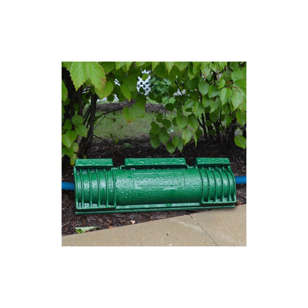 Outdoor Extension Cord Protector Green Heavy Duty Plastic TCP-G-1P-BL