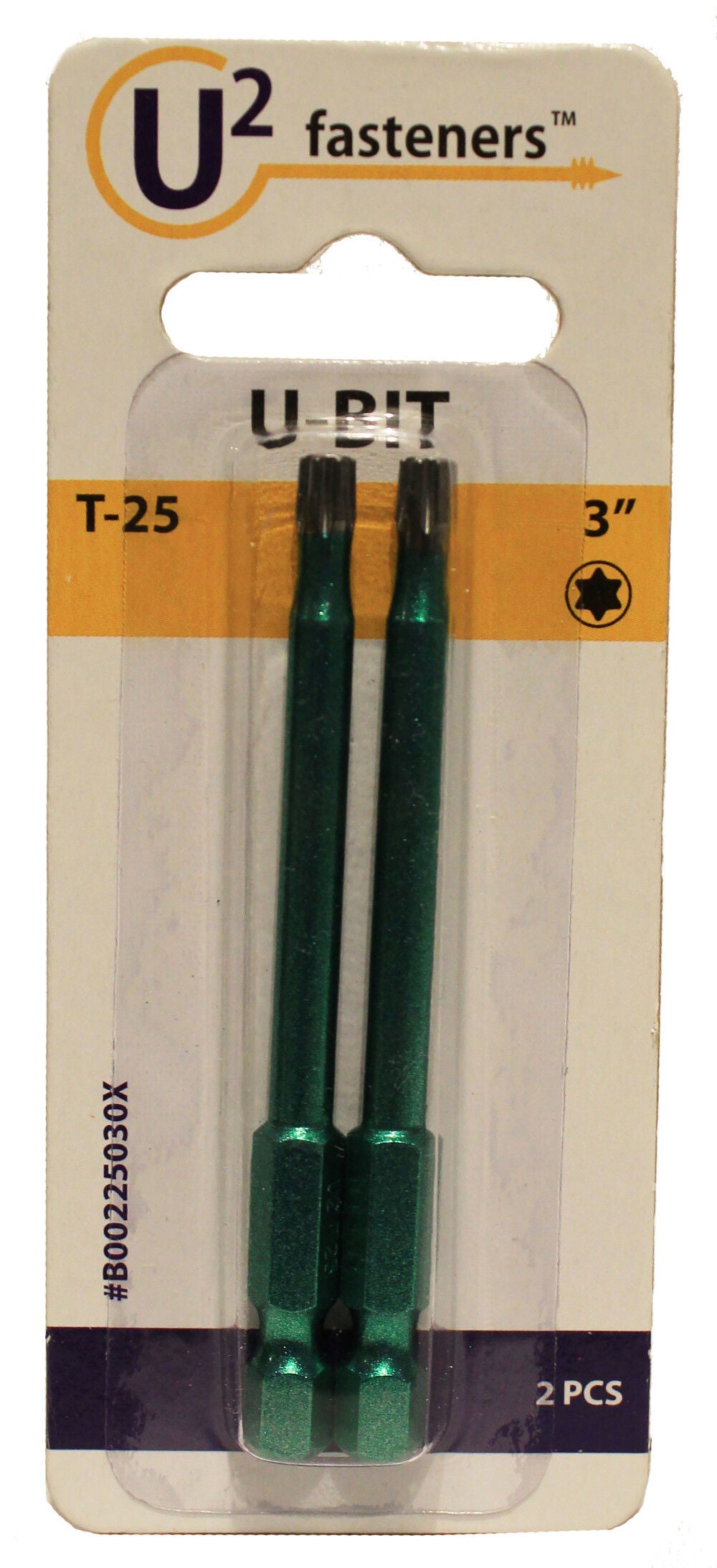 U-Bit T25 3 Inch Impact Bits 2 Pack B00225030X