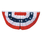 3 Ft. Width x 6 Ft. Height Stars & Stripes Full-Fan Flag PFF-ST