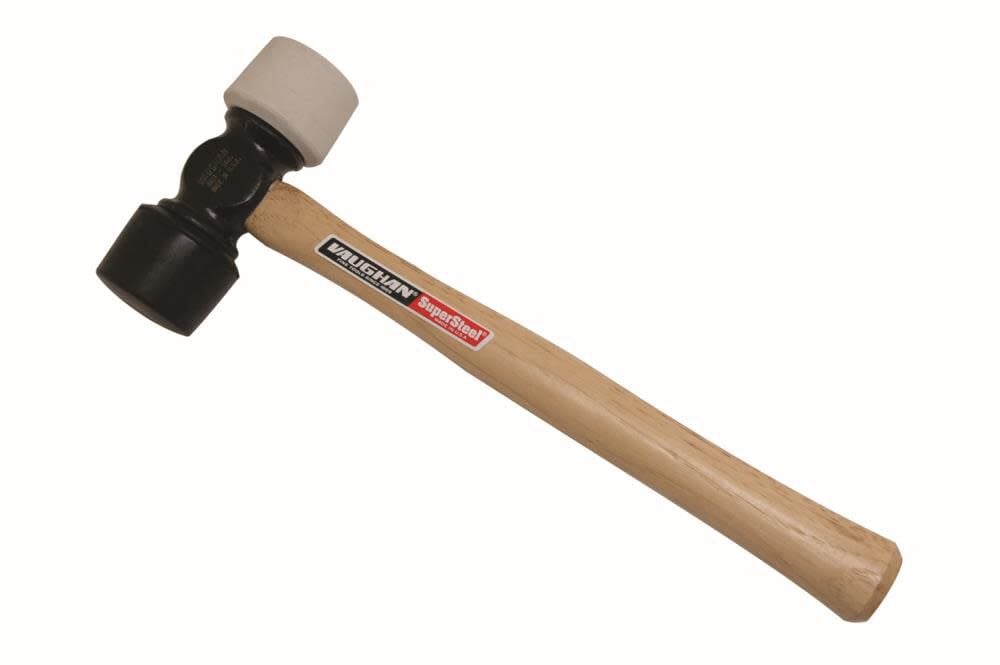 24 oz Rubber Mallet with Replaceable Faces RM24