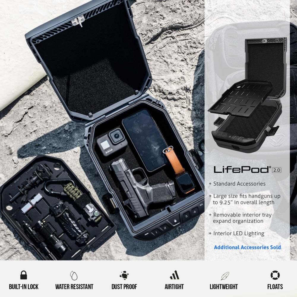 LifePod 2.0 Safe Black VLP20-BK