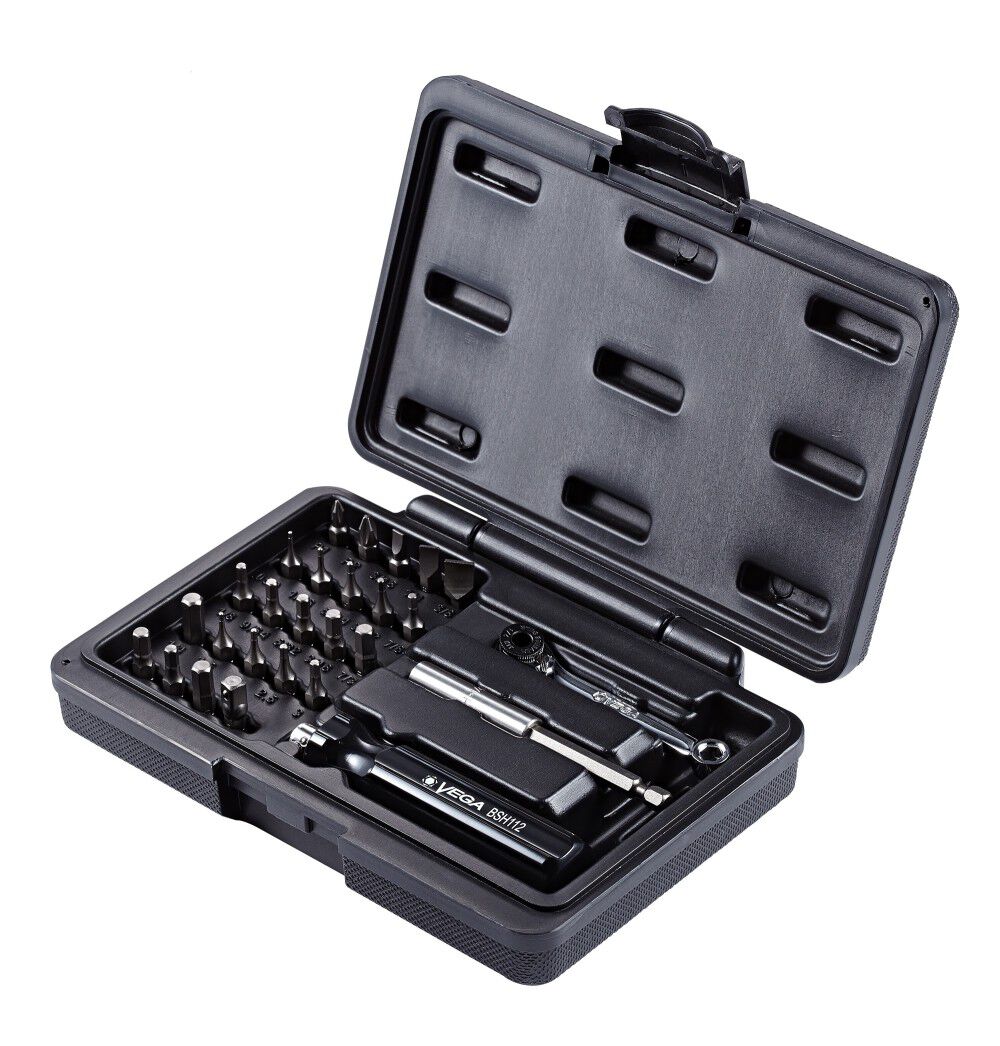 27pc Bit & Hand Driver Set with Ratchet V27-BRH