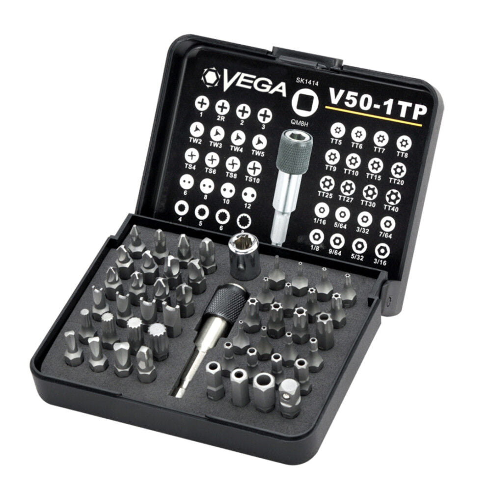 50pc Driver Bit Set (Tamper) V50-1TP