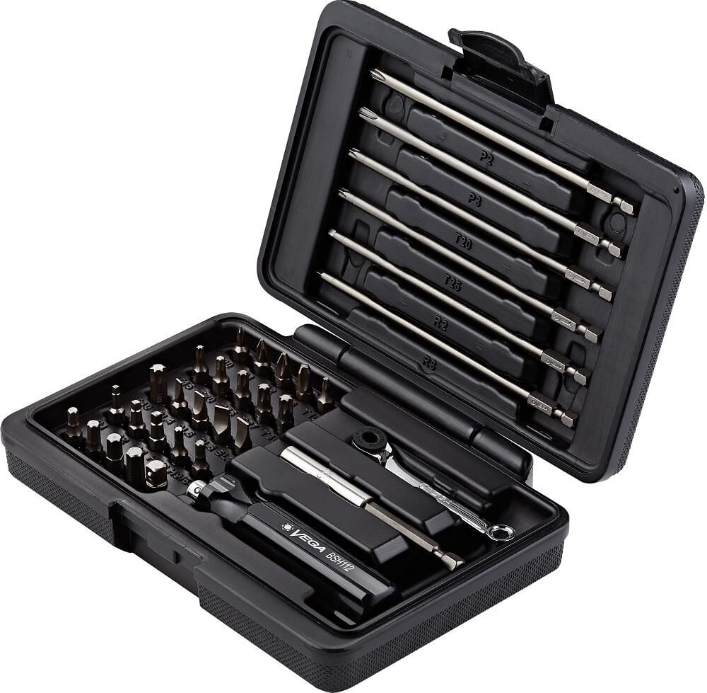 Bit & Hand Driver Set with Ratchet 34pc V34-BRH