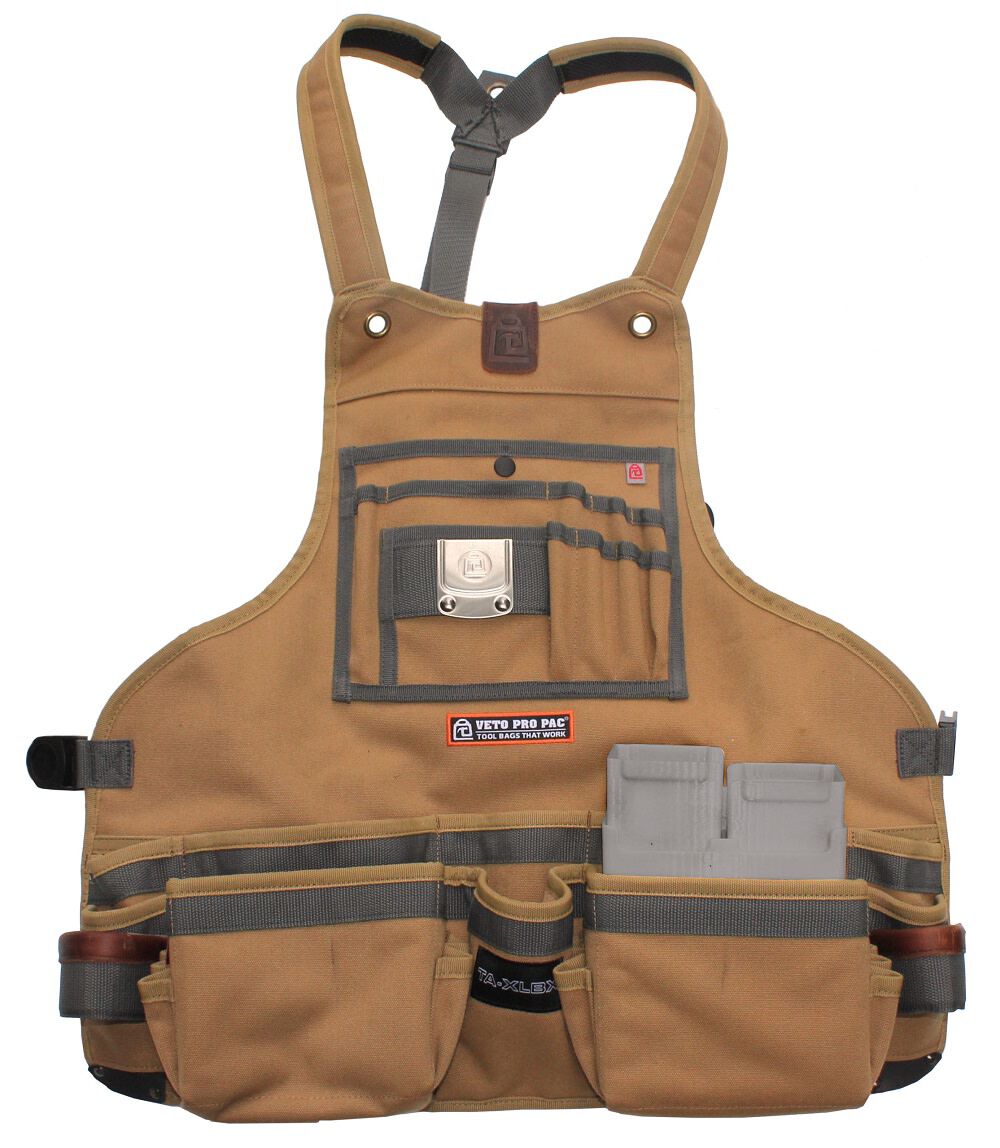 Chest Apron with Boxed Pockets TA-XLBX