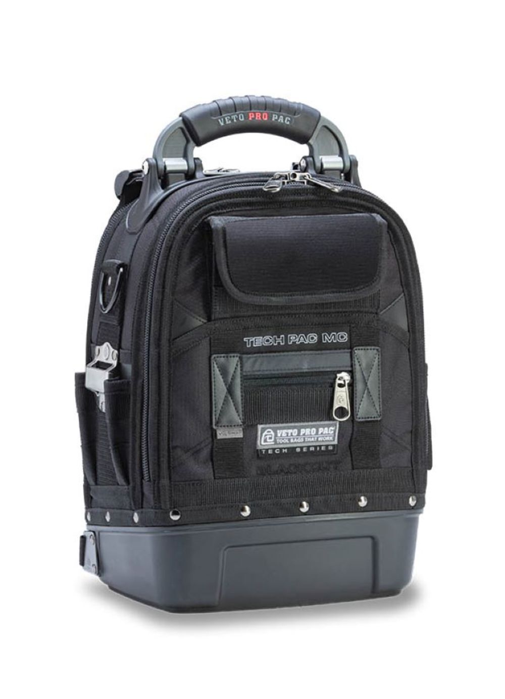 Small Backpack Tool Bag Blackout TECH PAC MC BLACKOUT