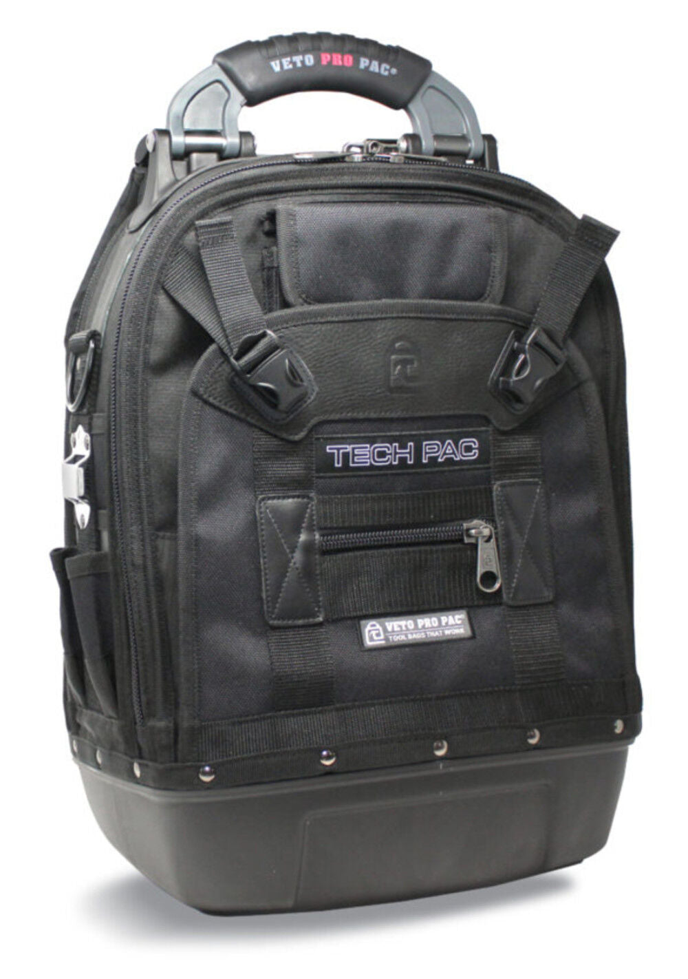 Tech Pac Blackout Large Tool Backpack with Removable Inserts TECH PAC BLACK (OUT)