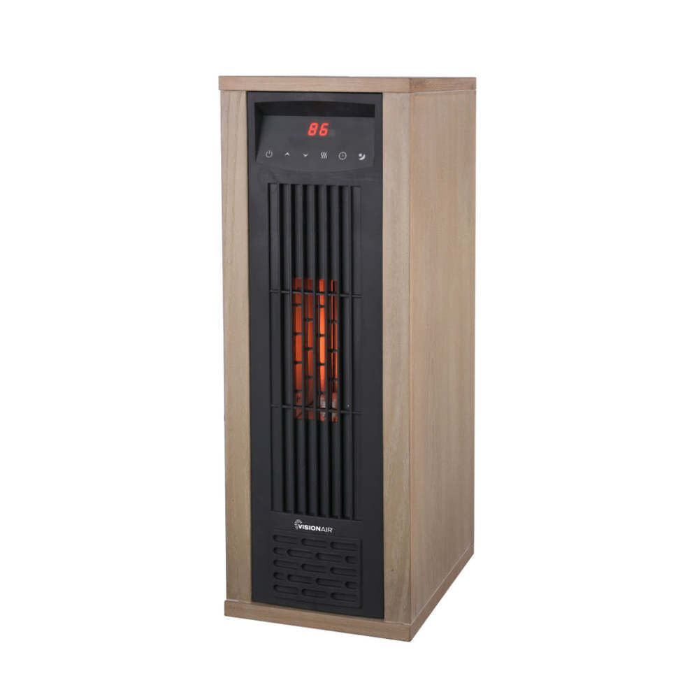 24 In. 1000/1500W 5118 Btu 194 Sq-Ft. 6 Tube Infrared Heater 1VAHQT24WG