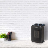 9 In. 750/1500W 5120 Btu 160 Sq-Ft. Ceramic Heater 1VAHC9