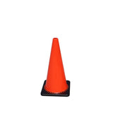 Fluorescent Orange 28in TrafFix PVC Cone with No Collar 15028-NSWB-C7