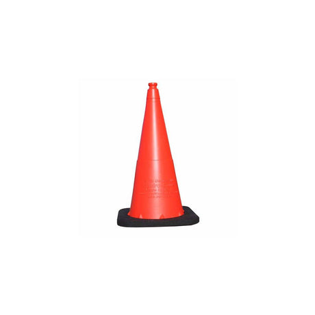 Orange 28in Enviro-Cone with Recycled 10 Lbs Rubber Base 16028-NSWB-10