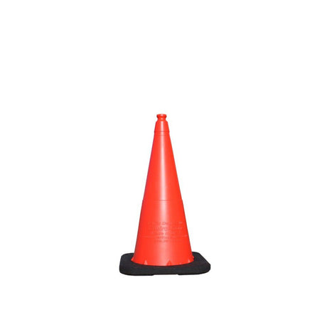 Orange 28in Enviro Cone with Recycled 7 lbs Rubber Base 16028-NSWB-7