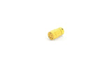 125V 15A 2P 3 Wire NEMA 5-15 Yellow Straight Blade Female Plug 1547