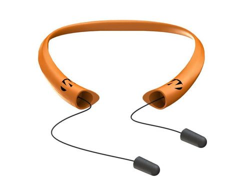 Passive Neckband Retractable Ear Plugs - Blaze Orange GWP-SF-NWPAS-BLZ