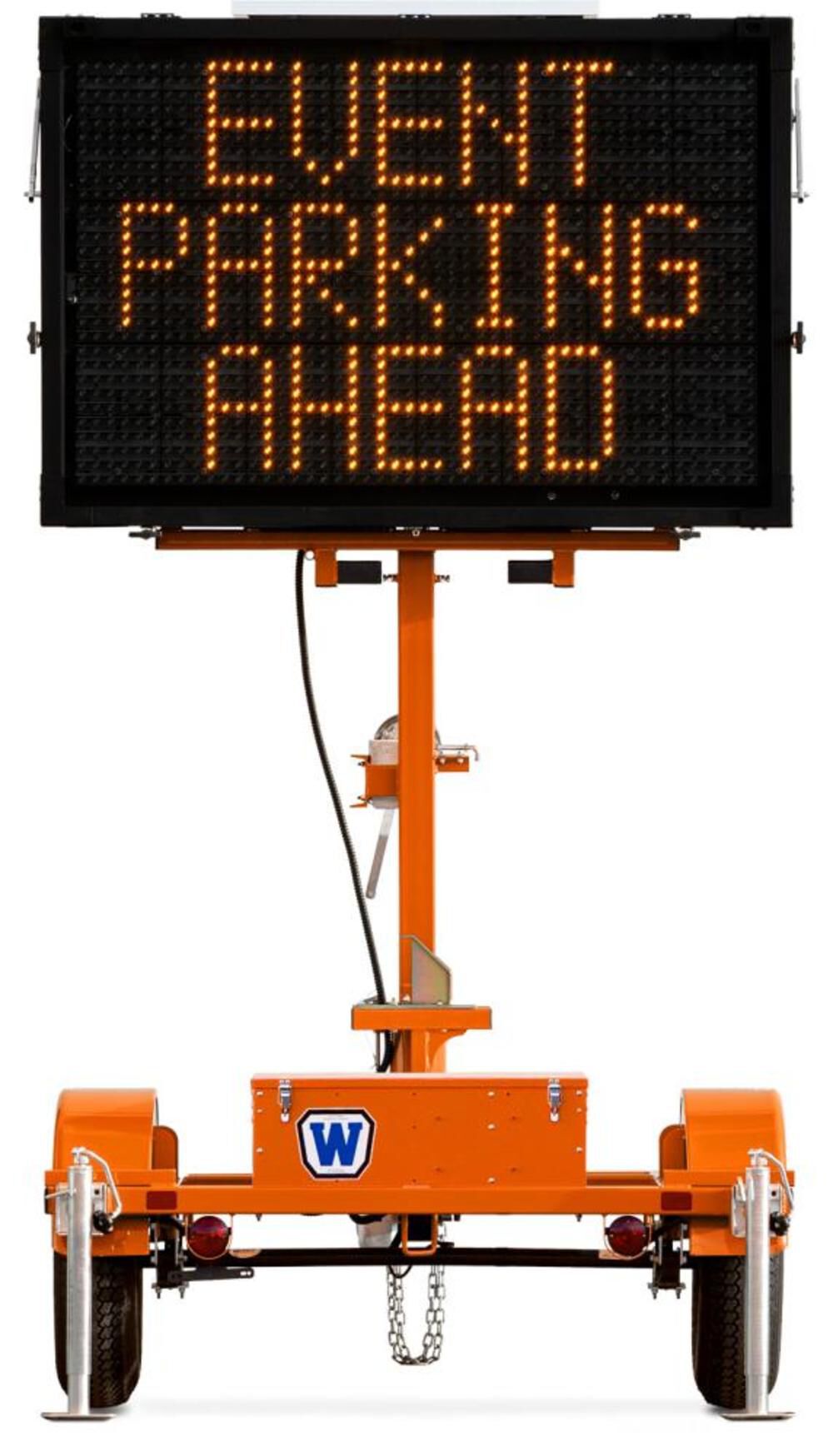 Metro Matrix Display with Hand Operated Winch - Large WVTMM-L