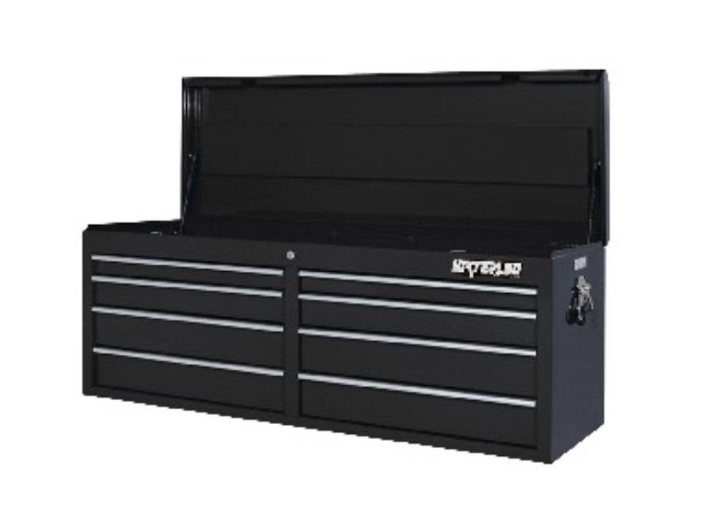 52 In. Black 8-Drawer Tool Chest PCH-528BK-L