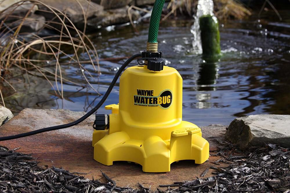 WaterBUG Submersible Water Removal Pump with Multi-Flow Technology WWB