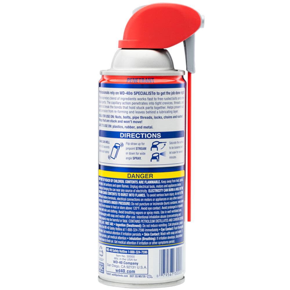 Specialist Penetrant with Smart Straw Sprays 2 Ways 11 Oz 30000